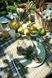 Скатертина з серветками Istanbul Piknik Set 140х180 см Happy Days Yesil 8