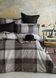 Постільна білизна сатин люкс Issimo Home Cotton Dunloe Black 1