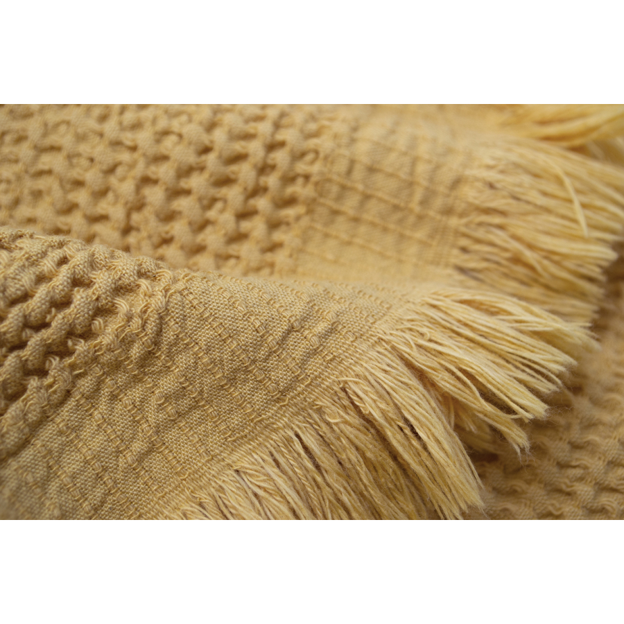 Полотенце Lotus Home - Rius mustard
