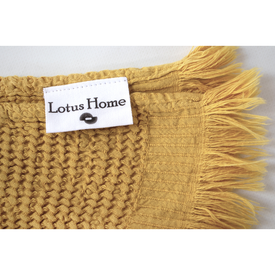 Полотенце Lotus Home - Rius mustard