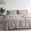 Постільна білизна варена бавовна жаккард La Modno Jacquard Simply Taupe