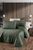 Постільна білизна сатин де люкс First Choice Timeless dark green