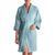 Вафельный халат премиум Biancoperla Milano Sole Tiffany