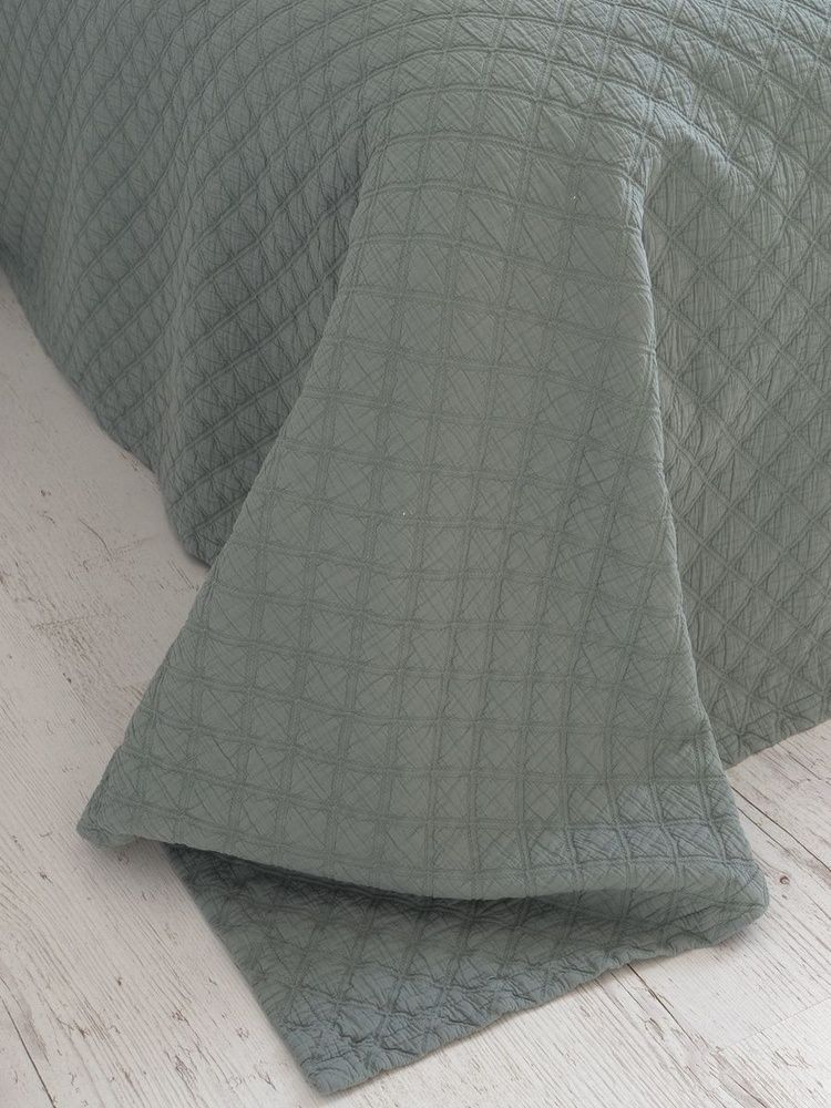 Покрывало LIMASSO CAMBRIDGE NATURAL GREEN