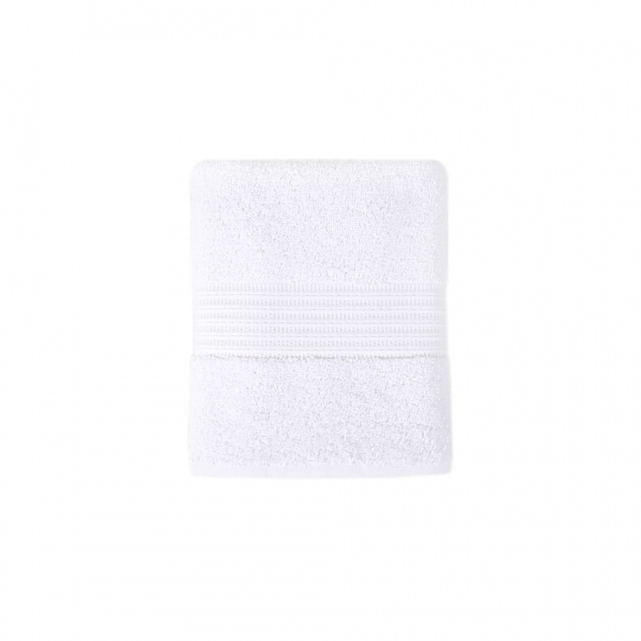 Рушник Karaca Home - Back To Basic beyaz White (500 г/м²), Білий, 50х90 см, Для обличчя