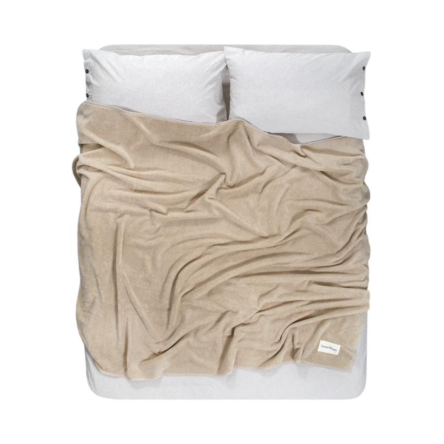 Покрывало (простынь) Lotus Home - Premium Microcotton Kahve