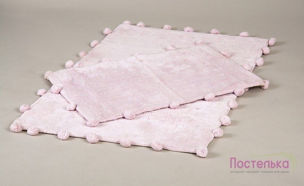 Коврики для ванной rya Alya pembe