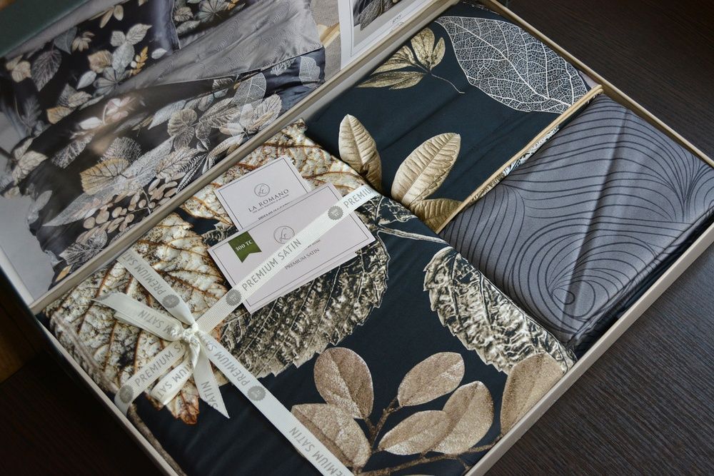Постельное белье сатин La Romano Premium Daring Grey