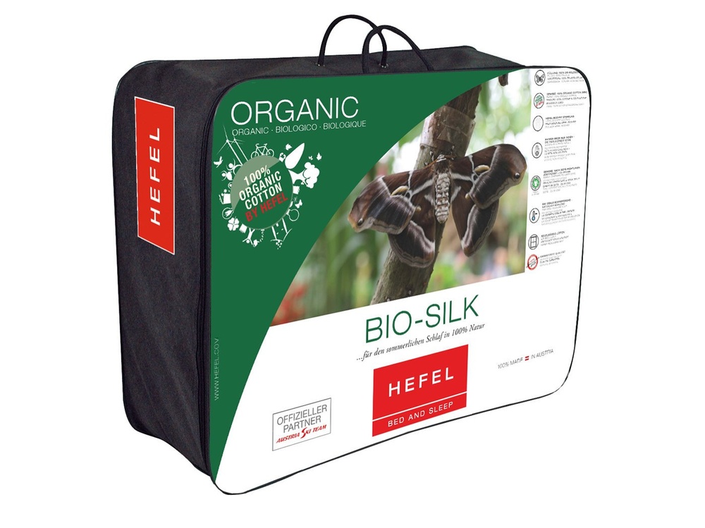 Одеяло шелк Hefel Bio Silk (SD) Летнее