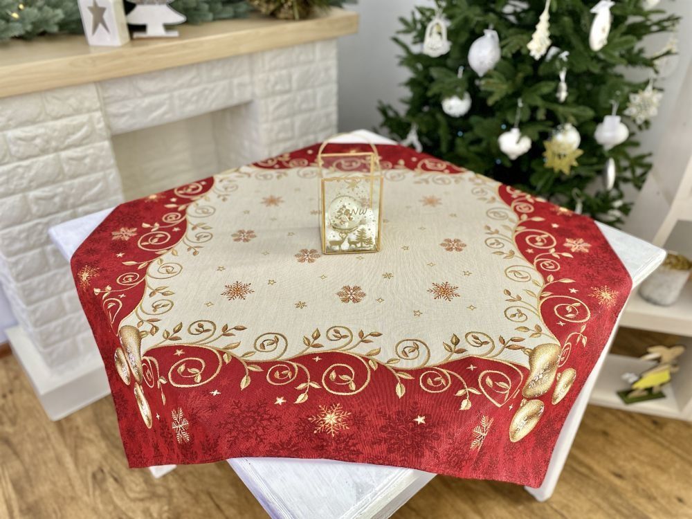 Новогодняя скатерть LiMaSo Гобелен Новогоднее Чудо