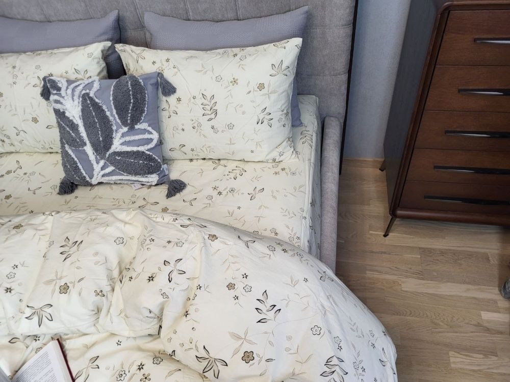 Постільна білизна варена бавовна Комфорт Текстиль Flowers, Washed Cotton