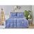 Набор постельное белье с одеялом Karaca Home - Toffee indigo индиго