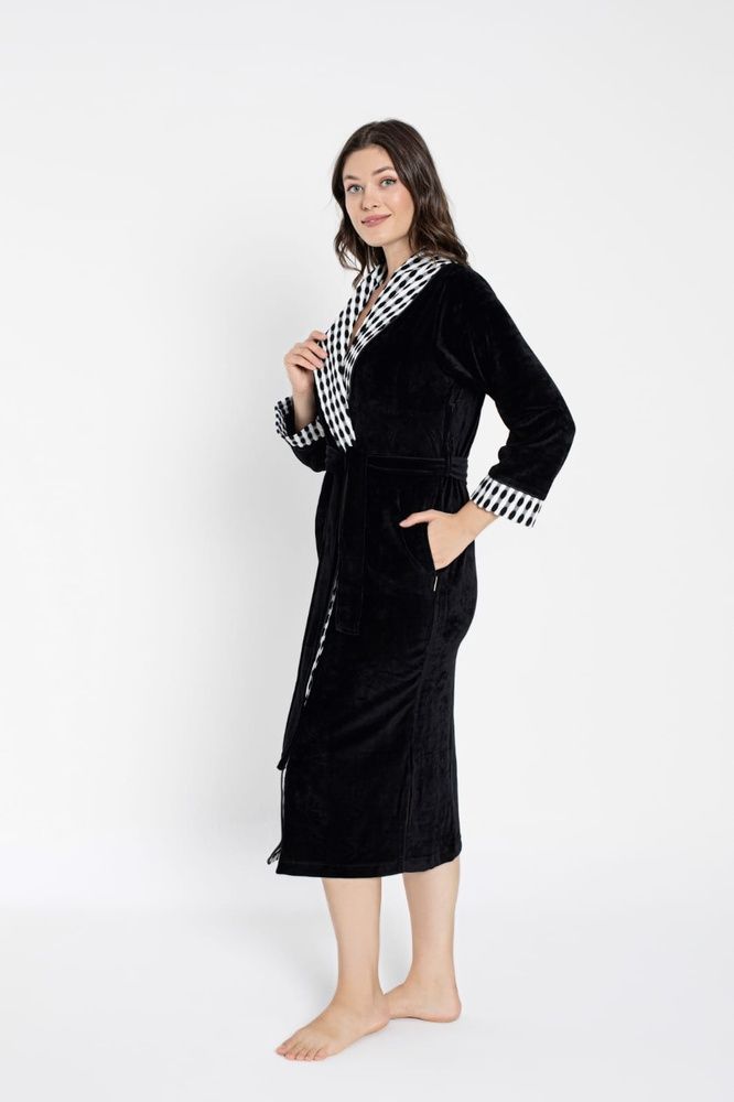 Халат жіночий Nusa NS 0499 Black