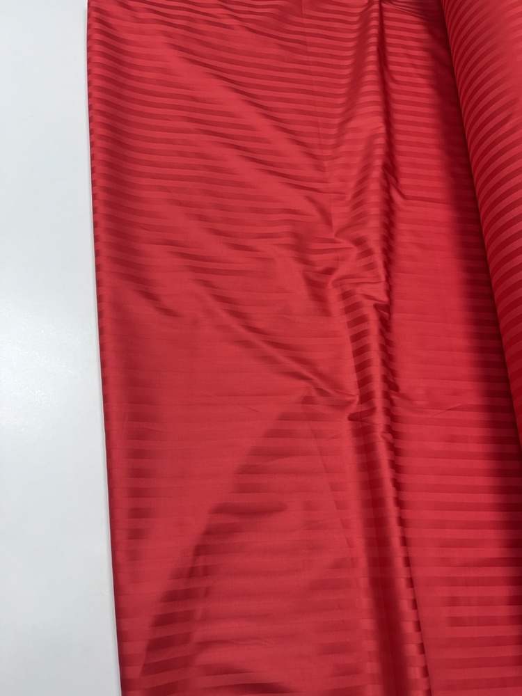 Постільна білизна Комфорт Текстиль Сатин Stripe ELITE, RED 1/1см