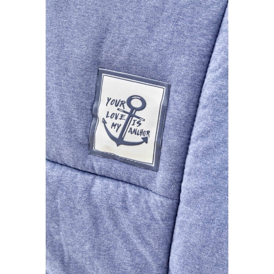Набор постельное белье с одеялом Karaca Home - Toffee indigo индиго