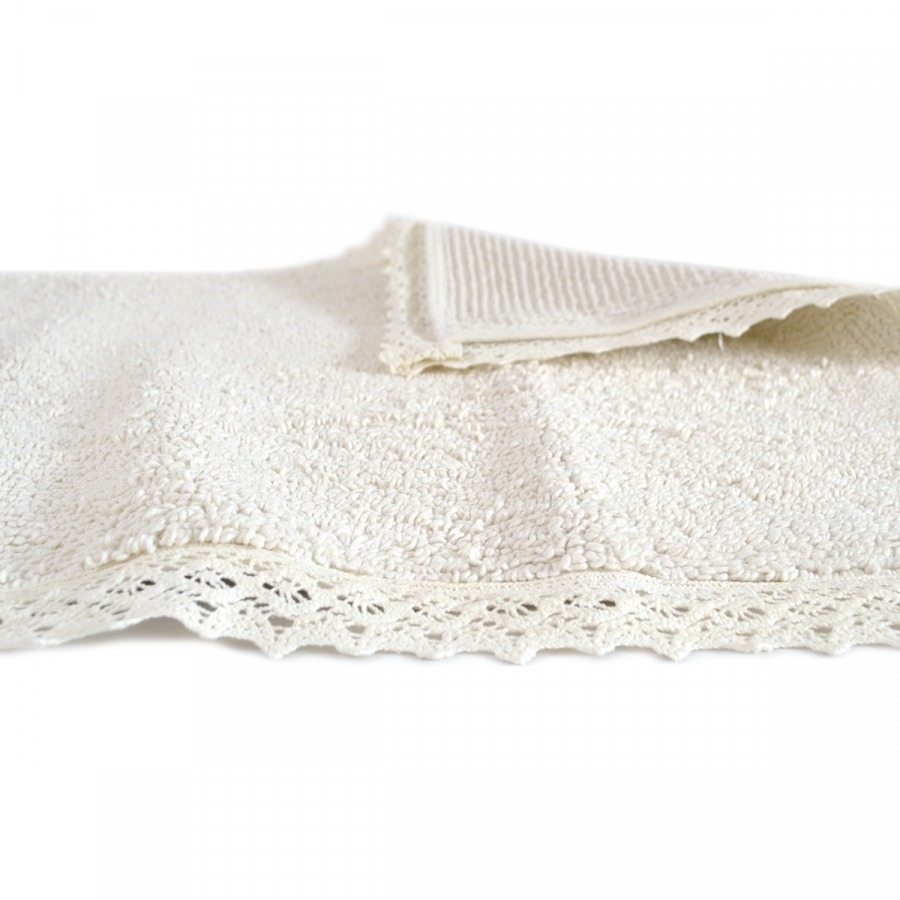 Коврик для ванной комнаты Irya - Polka cream