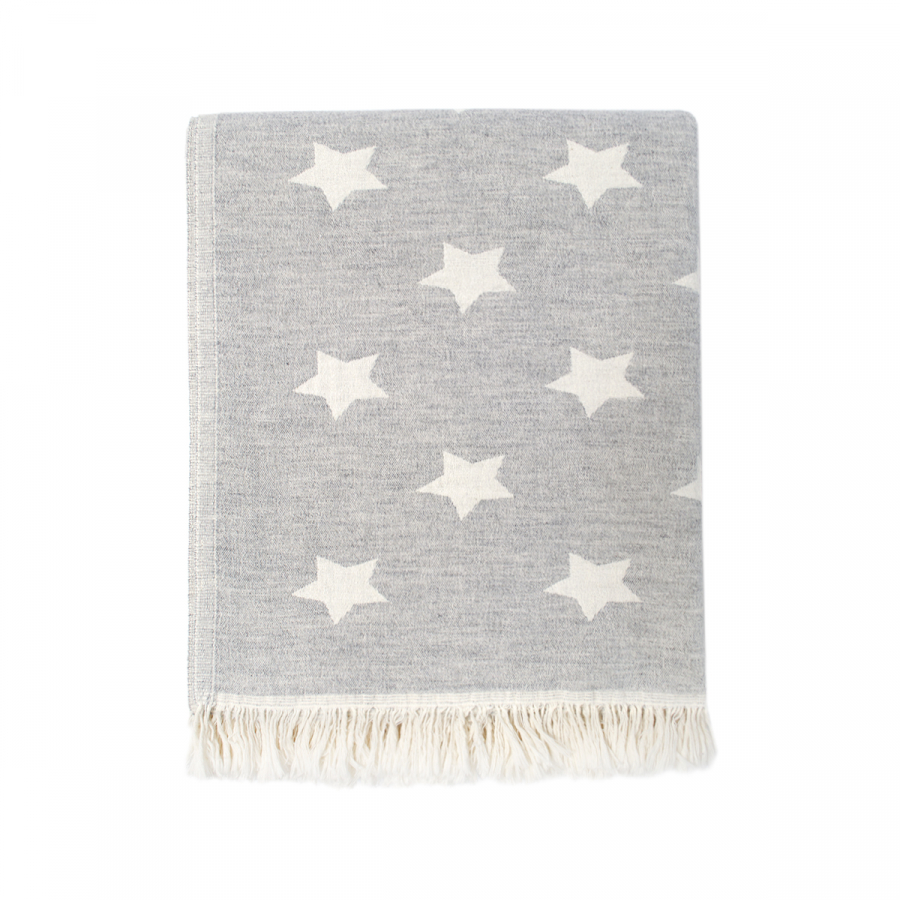 Плед-накидка Barine - Wool Star Throw Grey