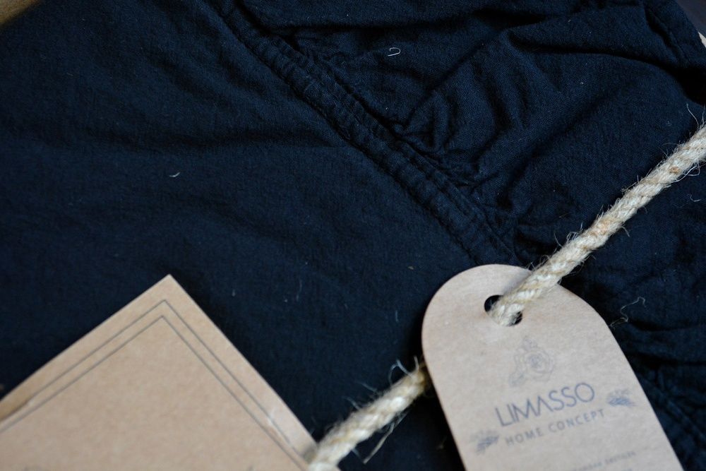 Постельное белье вареный хлопок Limasso Black EXCLUSIVE
