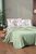 Комплект постельного белья с пледом Kristal Ranforse Breeze Haki