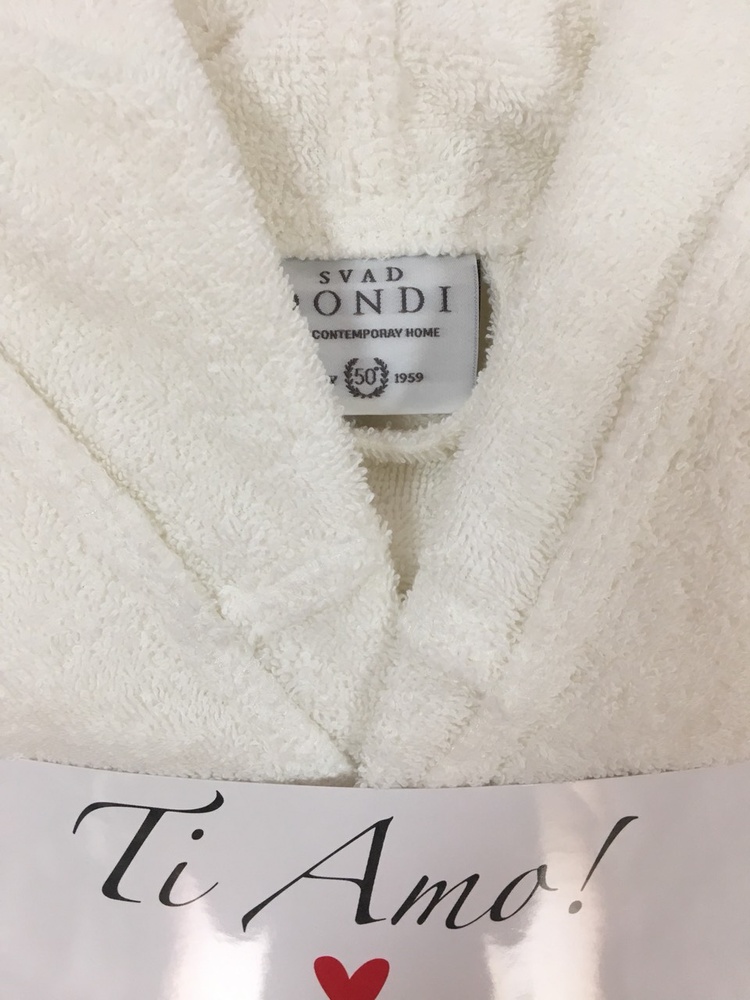 Махровый халат Svad Dondi Ti Amo (Bianco)