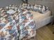 Постільна білизна фланель Комфорт текстиль Олені NEW/бежева пастель, Turkish flannel 5D 3