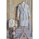 Набор халат с полотенцем Karaca Home - Eldora Offwhite-Gri 2