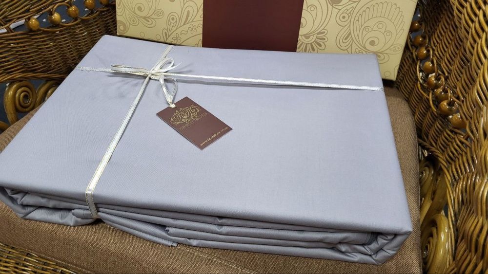 Постельное белье Комфорт Текстиль Сатин Lux LIGHT GREY