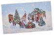 Новогодняя салфетка LiMaSo Гобелен VILLAGE, 33х50 см