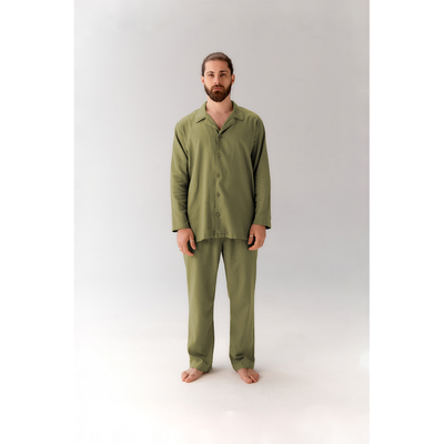 Пижама мужская Lotus Home - Porta, Оливковый, L