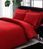 Постельное бельё TAC сатин Premium Basic Stripe red