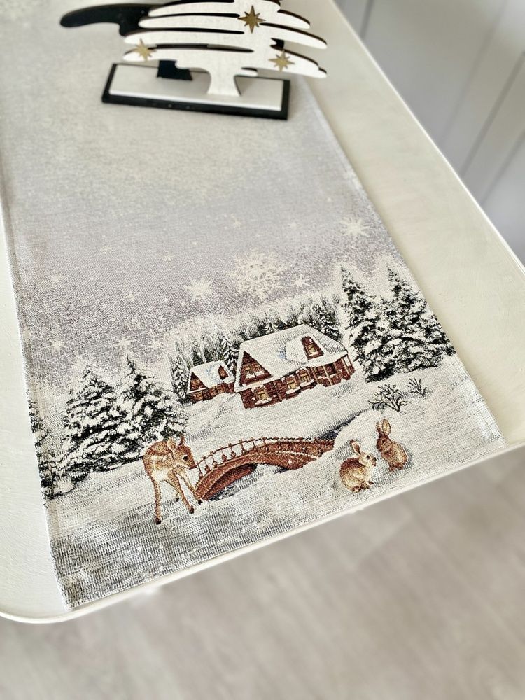 Раннер (наперон) Новогодний LiMaSo Гобелен WINTER