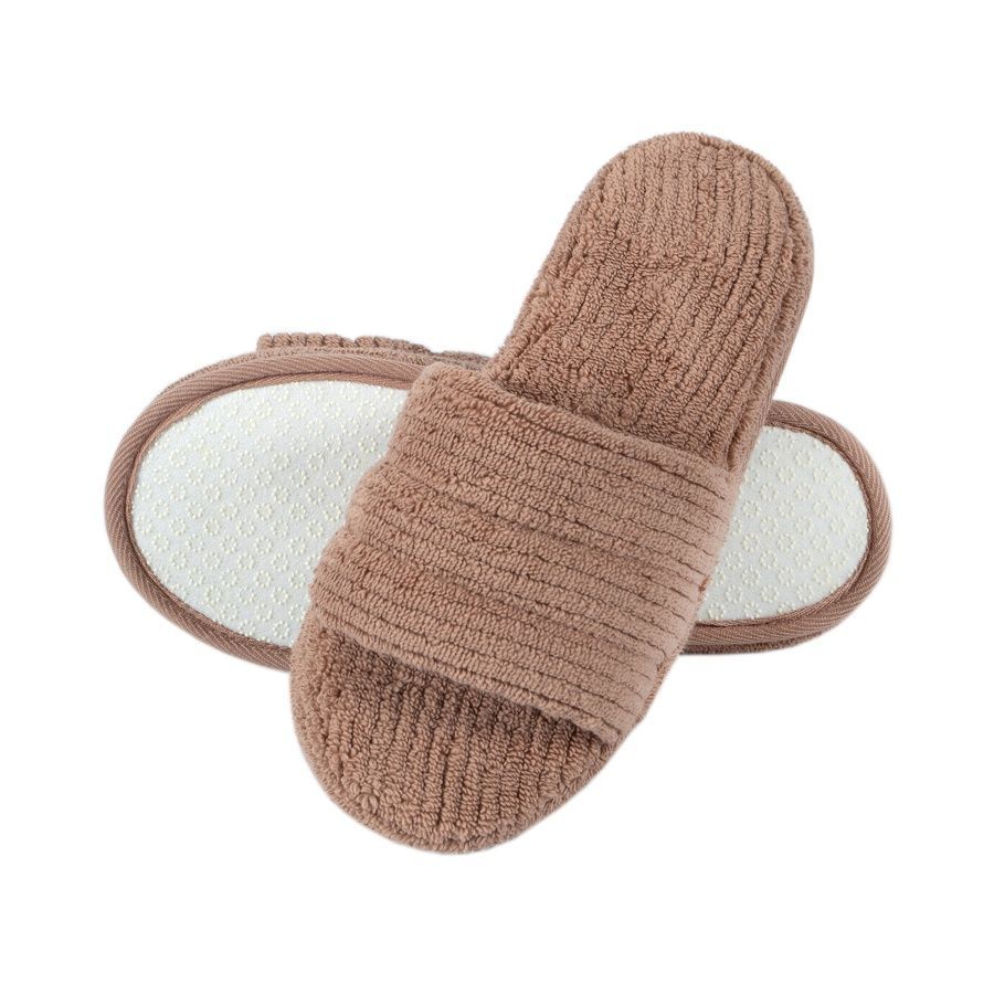 Тапочки махровые Lotus Home - Bold kiremit, Коричневый, L