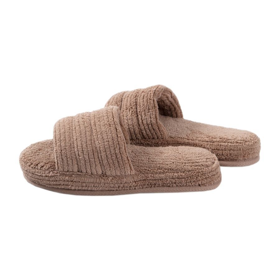 Тапочки махровые Lotus Home - Bold kiremit, Коричневый, L