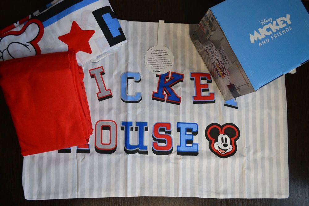 Постільна білизна Ozdilek Ranforce Mickey College