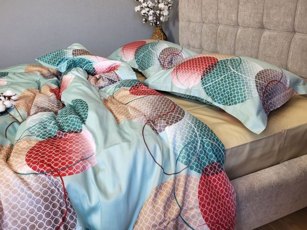 Постільна білизна преміум сатин Комфорт Текстиль TOLEDO COLORFUL, Turkish satin