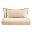 Итальянское постельное белье лен Biancoperla Niagara Corda, Бежевый, 50х70см (2шт), Евро, 200х220 см, 270х280 см