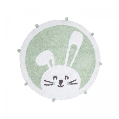 Килимок в дитячу Irya - Bunny mint