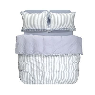 Постельное белье хлопок Lotus Home - Timeless голубой