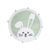 Коврик в детскую Irya - Bunny mint ментоловый