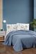 Комплект постельного белья с пледом Kristal Ranforse Vita Indigo 1