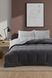 Постельное белье с покрываломMoss Home Kupon Gri