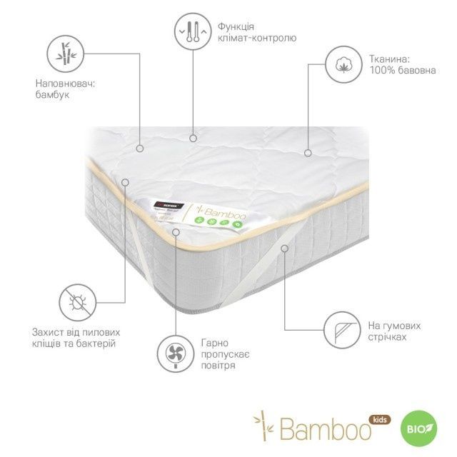 Наматрацник дитячий Sonya Bamboo Kids