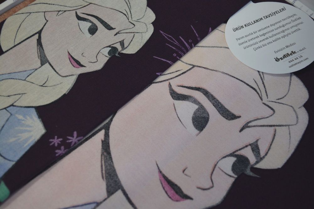 Постільна білизна Ozdilek Ranforce Frozen Natural