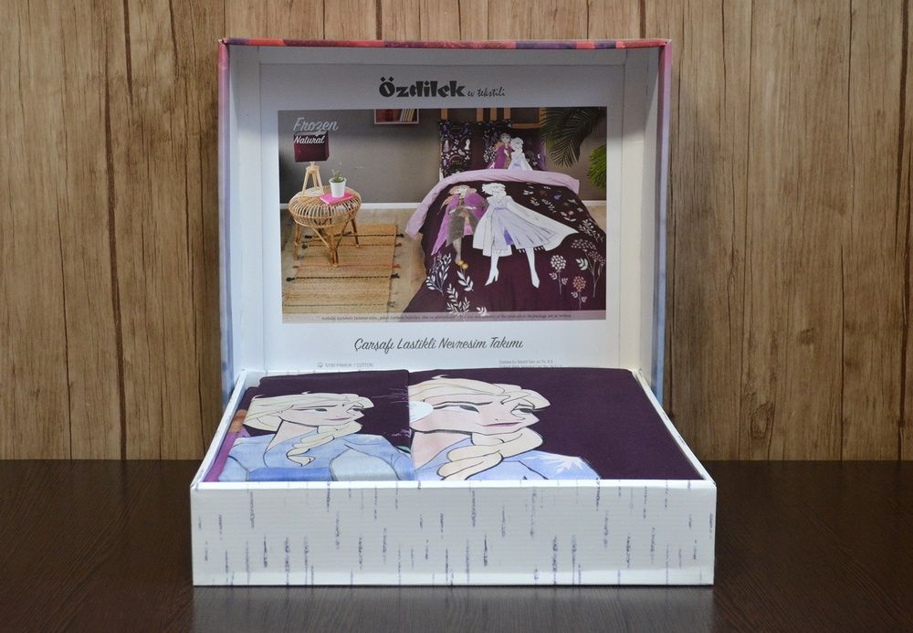 Постільна білизна Ozdilek Ranforce Frozen Natural