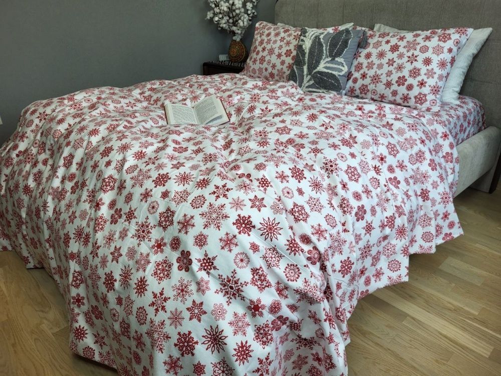 Постельное белье фланель Комфорт текстильСніжинка NEW, Turkish flannel