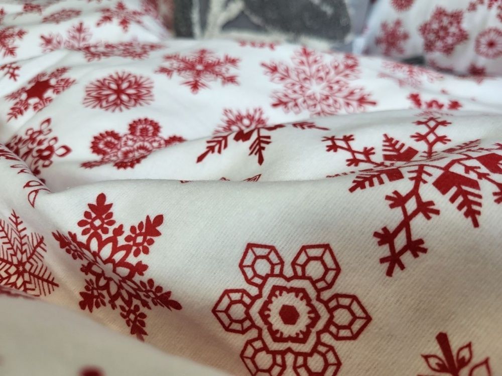 Постельное белье фланель Комфорт текстильСніжинка NEW, Turkish flannel