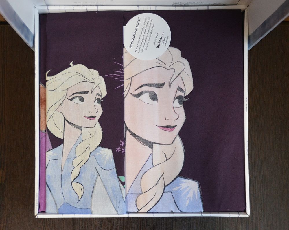 Постільна білизна Ozdilek Ranforce Frozen Natural