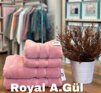 Рушник махровий ТАС Royal micro cotton Gul