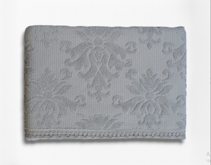 Махрове покривало Moss Zeren Light Grey
