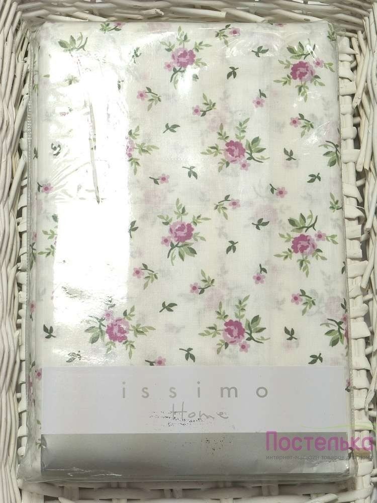 Простынь Issimo Home ранфорс SAMMY PINK